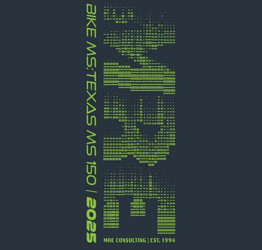 2025 BIKE MS: Team MRE Riding For A Cure shirt design - zoomed