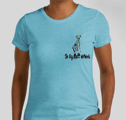 Love the mutt you're with Fundraiser - unisex shirt design - front