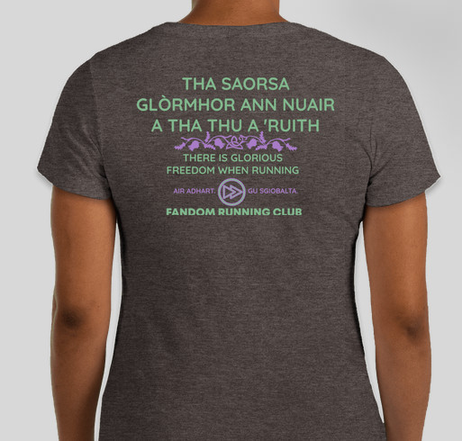 FRC Je Suis Prest 9k Fundraiser - unisex shirt design - back