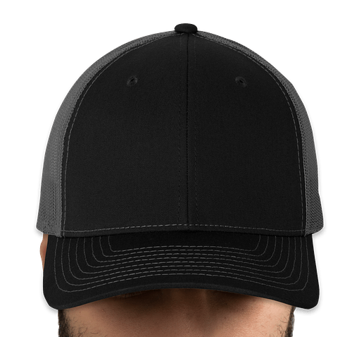 Black trucker hat canada clearance