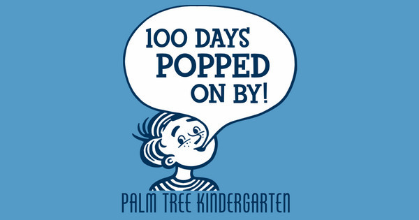 Zoomed in Design Idea Number 57741: 100 days popped on by