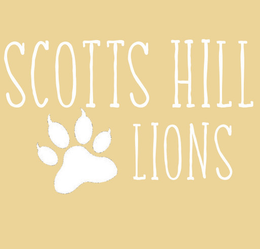 Scotts Hill High School Volleyball Fundraiser shirt design - zoomed