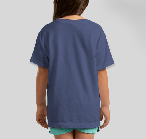 Nate the Great Fundraiser - unisex shirt design - back