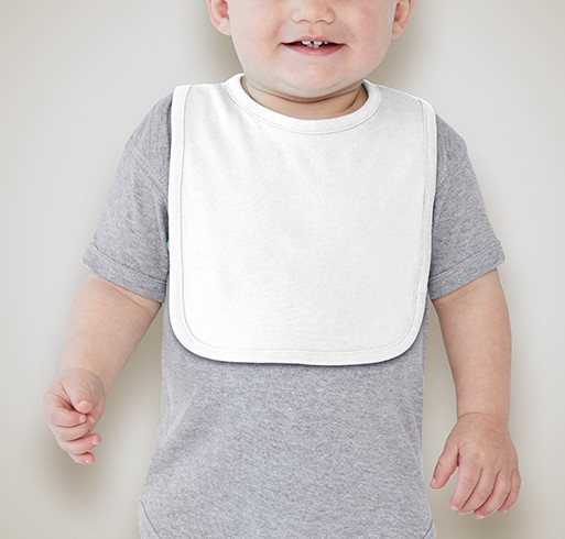 Rabbit Skins Premium Jersey Baby Bib - Selected Color