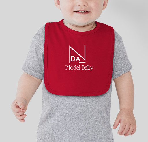 Adoption Fundraiser "Try Me" Baby Bib Campaign Fundraiser - unisex shirt design - front