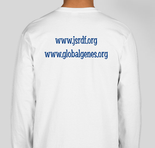 Tysen to Arizona for 2017 Joubert Syndrome Conference Fundraiser - unisex shirt design - back