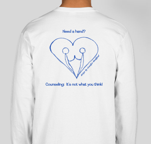 Support Miami Valley Counseling Association (MVCA)! Fundraiser - unisex shirt design - back