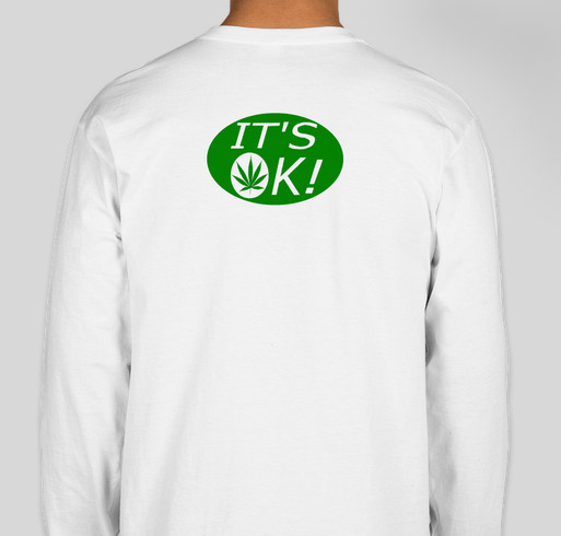 Oklahoma Coalition to End Prohibition T-shirt Fundraiser! Fundraiser - unisex shirt design - back