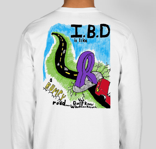 ImproveCareNow Fall CC Official T-Shirt Fundraiser - unisex shirt design - back