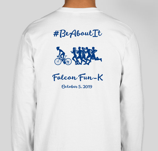 Falcon Fun-K Fundraiser - unisex shirt design - back