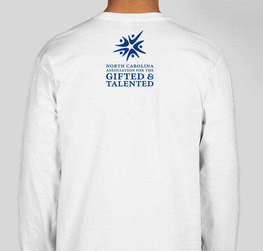 NCAGT Annual Scholarship Fundraiser Fundraiser - unisex shirt design - back