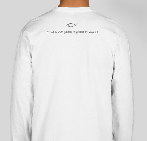 The Greatest Love Fundraiser - unisex shirt design - back