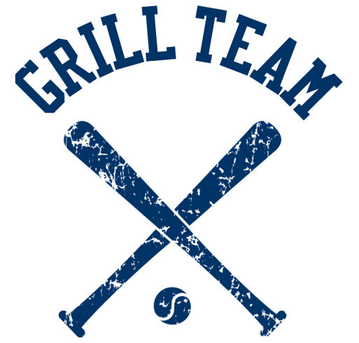 Mount St. Mary's Baseball Grill Team shirt design - zoomed