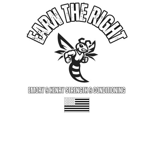 Emory & Henry University Strength and Conditioning T-Shirt Sale shirt design - zoomed