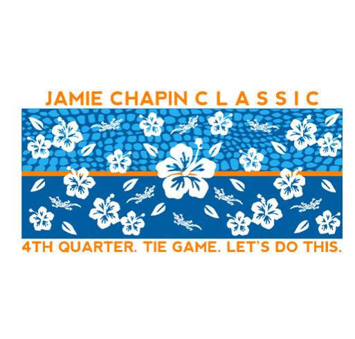 3rd Annual Jamie Chapin Classic shirt design - zoomed