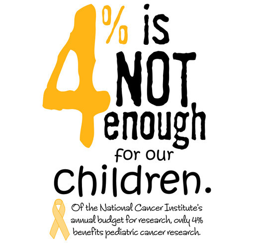 Enough of the "rare" label for DIPG and other childhood cancers! shirt design - zoomed