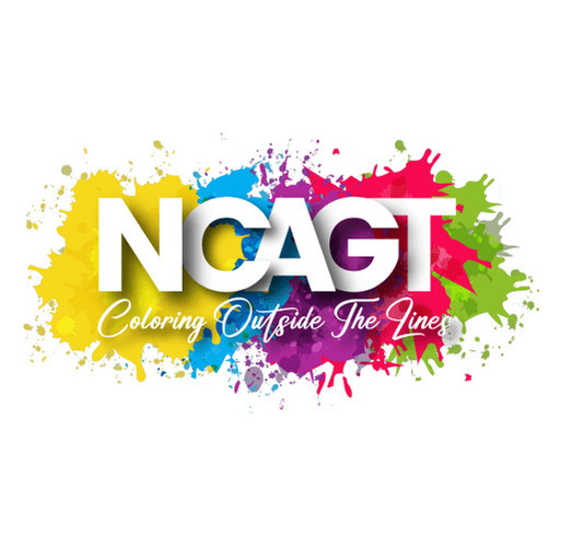NCAGT Annual Scholarship Fundraiser shirt design - zoomed