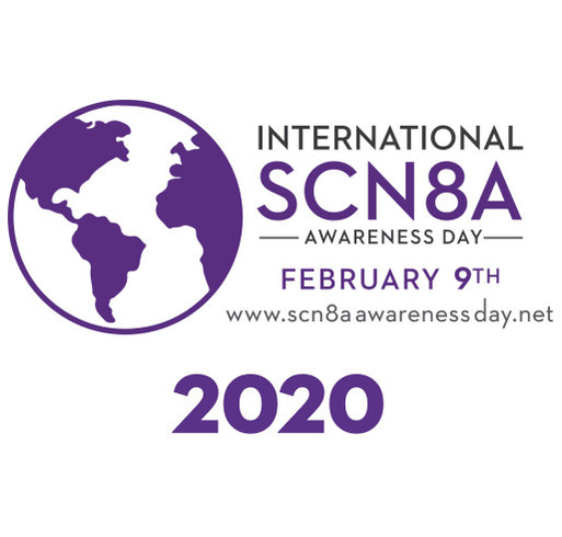 International SCN8A Awareness Day 2020 shirt design - zoomed