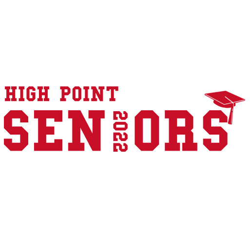 High Point Class of 2022 SENIOR Long Sleeves shirt design - zoomed