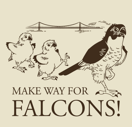 Campanile Falcons Fundraiser - 2024 shirt design - zoomed