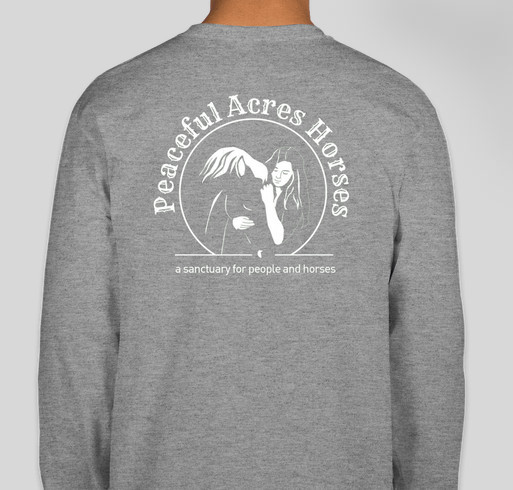 Stability Happens in a Stable Place 2022 Fundraiser - unisex shirt design - back