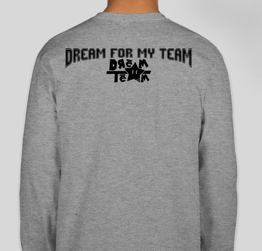DreamTeam Outreach Fundraiser - unisex shirt design - back