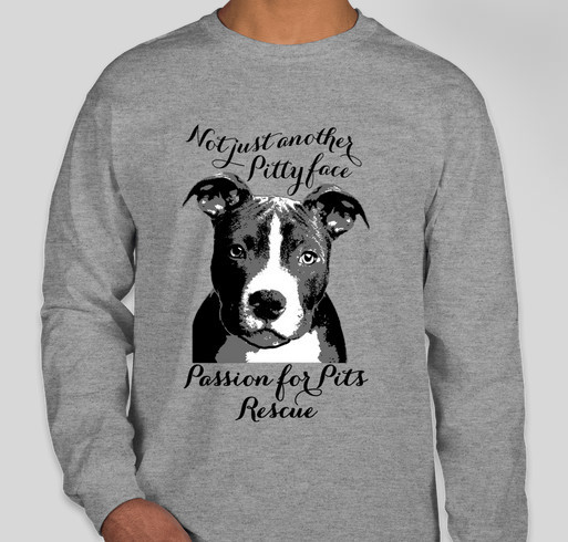 Passion for Pits Rescue Fundraiser - unisex shirt design - front