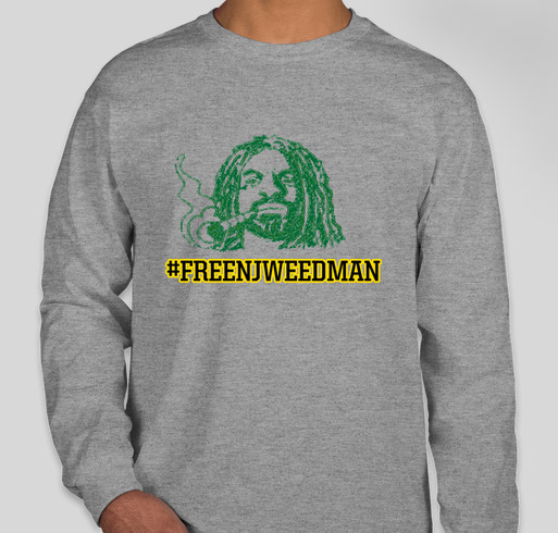 FREE Edward NJWeedman Forchion POLITICAL PRISONER Fundraiser - unisex shirt design - front