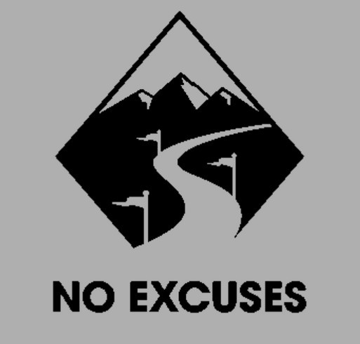 Paralympics No Excuse Unlimited Adaptive Skiing and Snowboarding shirt design - zoomed