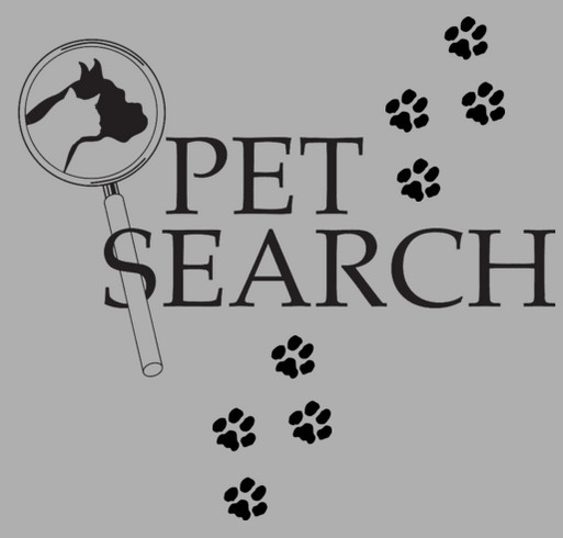 Pet Search Libre's Law T-shirt Fundraiser shirt design - zoomed