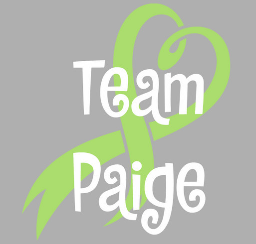 Team Paige shirt design - zoomed
