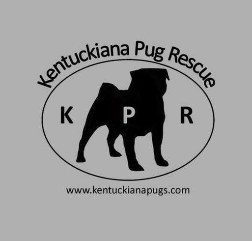 Miracle for a PUG Rescue shirt design - zoomed