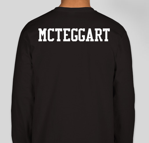 McTeggart Irish Dancers Spirit! Fundraiser - unisex shirt design - back