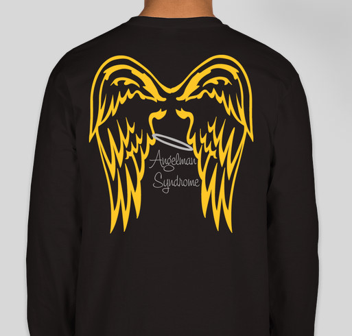 International Angelman Day Fundraiser - unisex shirt design - back