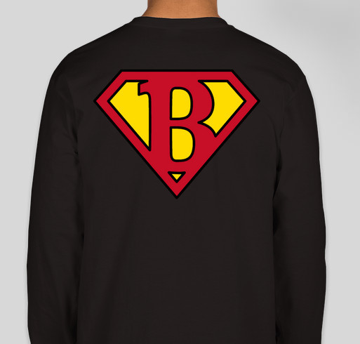 Brandon Brave Fundraiser - unisex shirt design - back