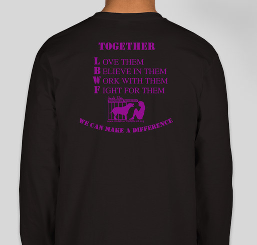 Linda Blair Worldheart Foundation Fundraiser Fundraiser - unisex shirt design - back