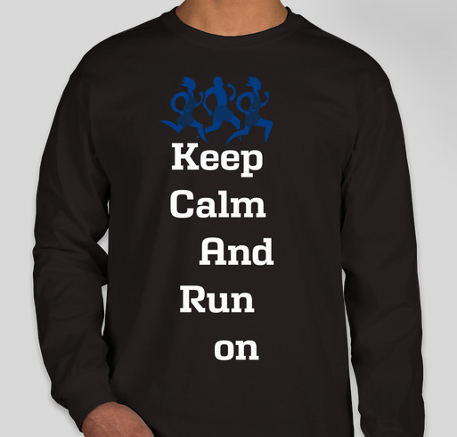 running sport Fundraiser - unisex shirt design - front