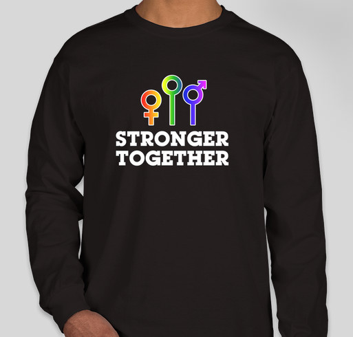 ALLYoop: Stronger Together Fundraiser - unisex shirt design - front