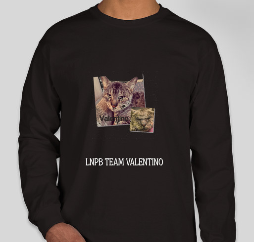 Leave No Paws Behind Team Valentino Fundraiser - unisex shirt design - front