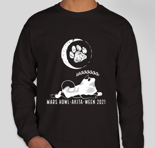 Midwest Akita Rescue Society Howl-Akita-Ween for the Orphans Fundraiser - unisex shirt design - front