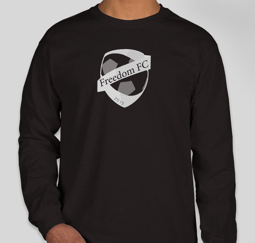 Join the Freedom FC team and help share our goal: One Vision, One Ball, One World. Fundraiser - unisex shirt design - front