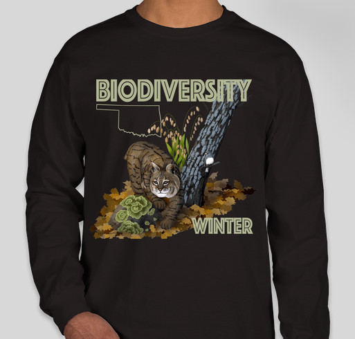 Winter BioBlitz! Fundraiser - unisex shirt design - front