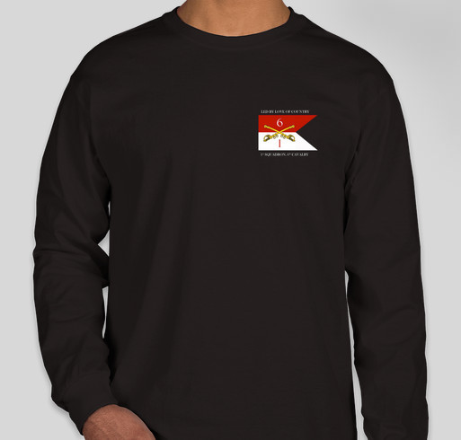 1-6 CAV Kiowa World Tour Apparel Fundraiser - unisex shirt design - front