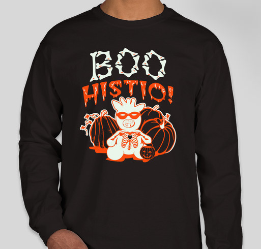 Boo Histio! Fundraiser - unisex shirt design - front