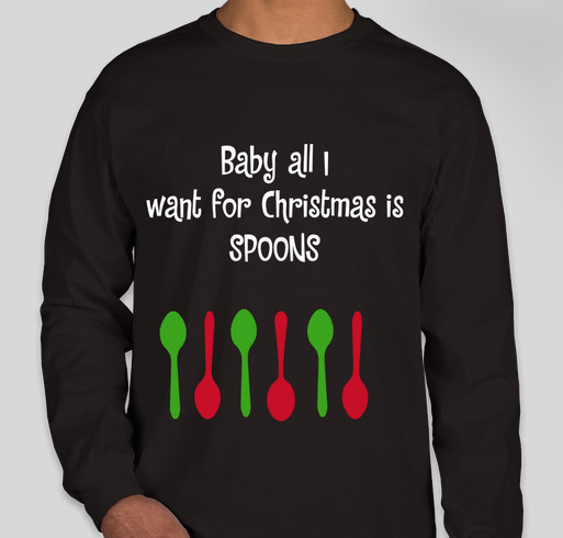 An Endowarrior Christmas Fundraiser - unisex shirt design - front