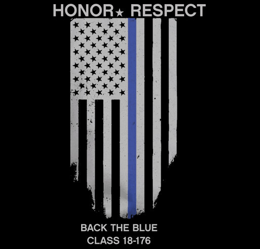 Suffolk County Police Academy Class 18-176 shirt design - zoomed
