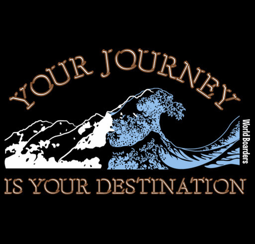 World Boarders - Journey Long Sleeve Apparel shirt design - zoomed