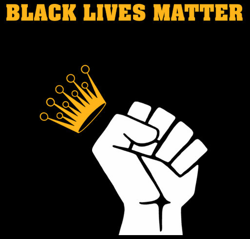 The Danbury High School Black Lives Matter shirt design - zoomed