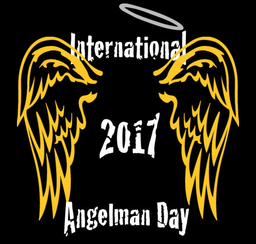International Angelman Day shirt design - zoomed