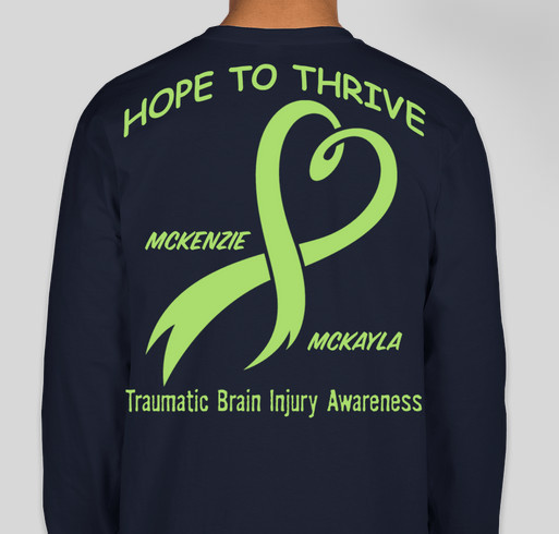 Hope to Thrive Fundraiser - unisex shirt design - back